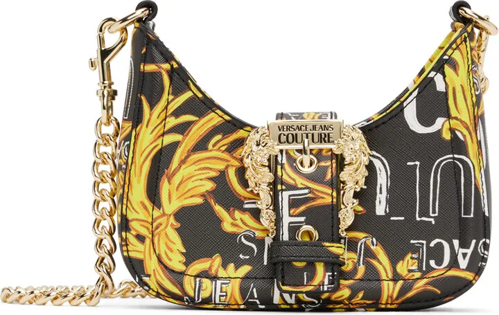 Versace Jeans Couture Black & Gold Couture I Bag