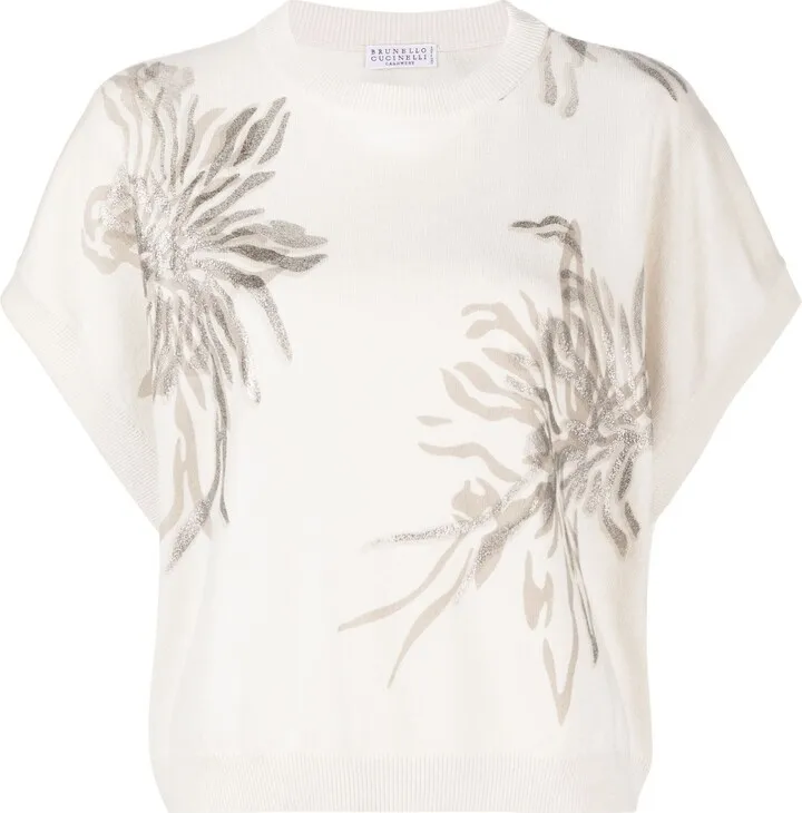Short-Sleeve Knitted Vest