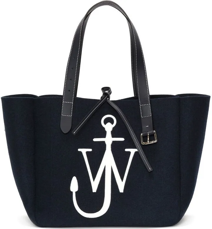 Belt-Handle Tote Bag