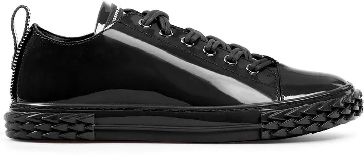 Patent Leather Sneakers