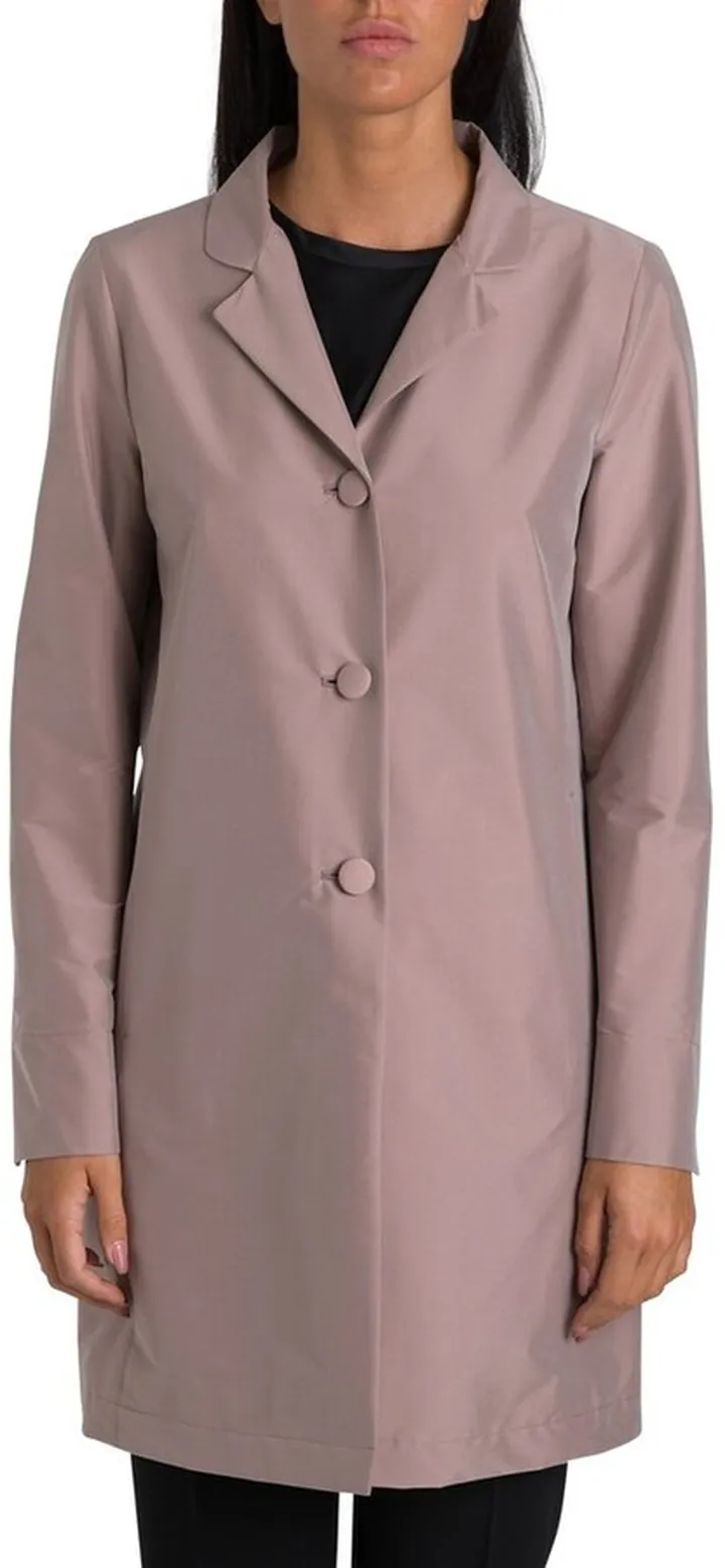 Herno Single-Breasted Buttoned Raincoat