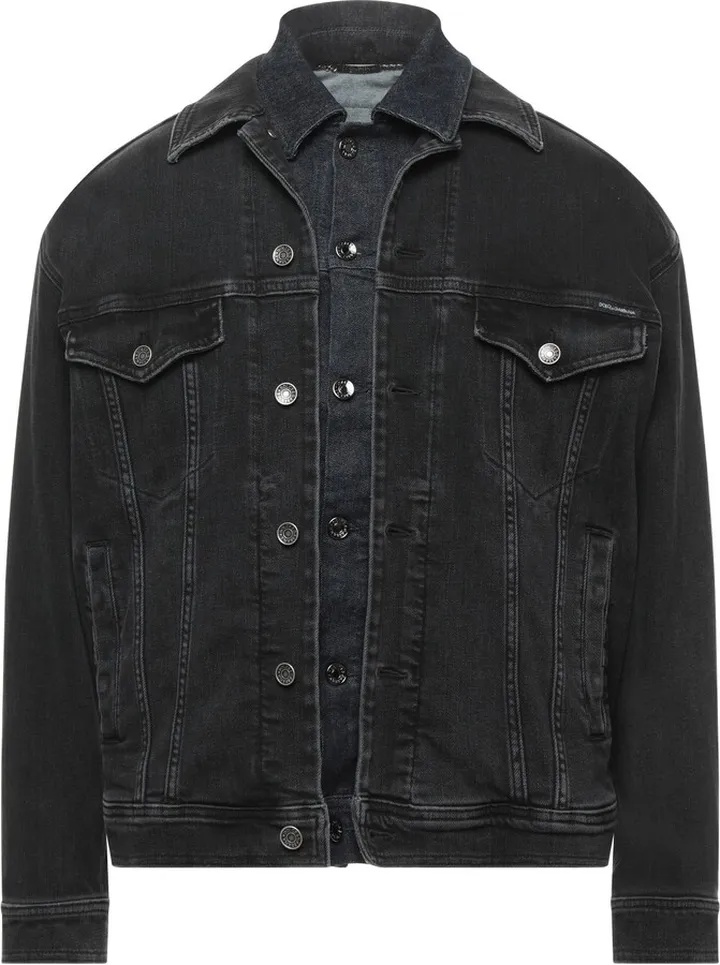 Denim Outerwear Black