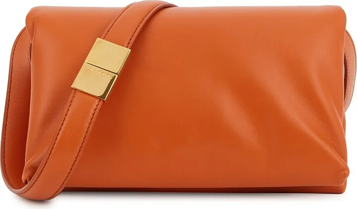 Marni Prismia Small Leather Shoulder Bag