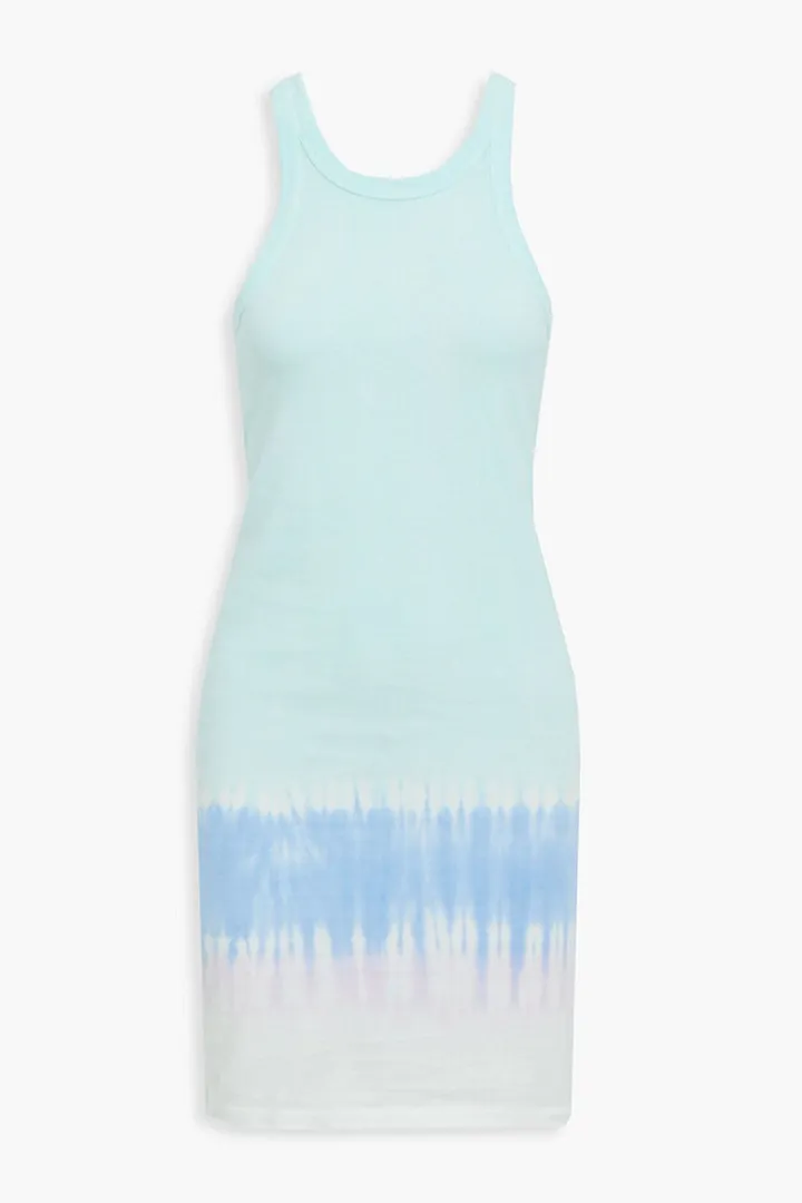 The Rivington tie-dyed cotton-jersey mini dress