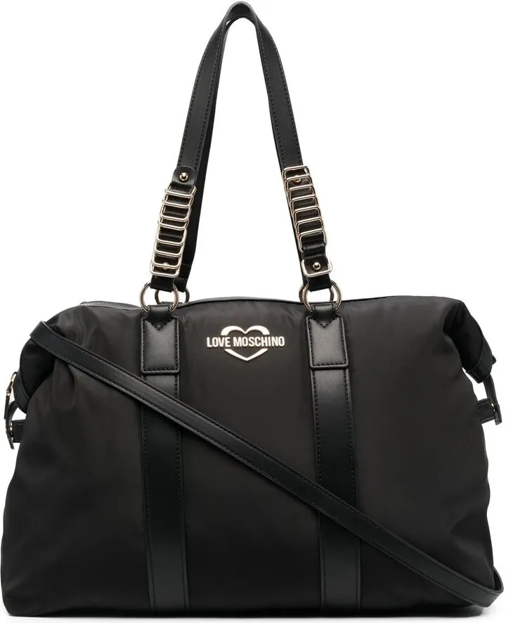 Logo-Plaque Large Tote Bag