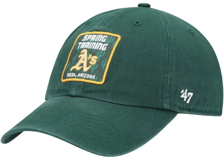 Men's Green Oakland Athletics Brodie Adjustable Hat