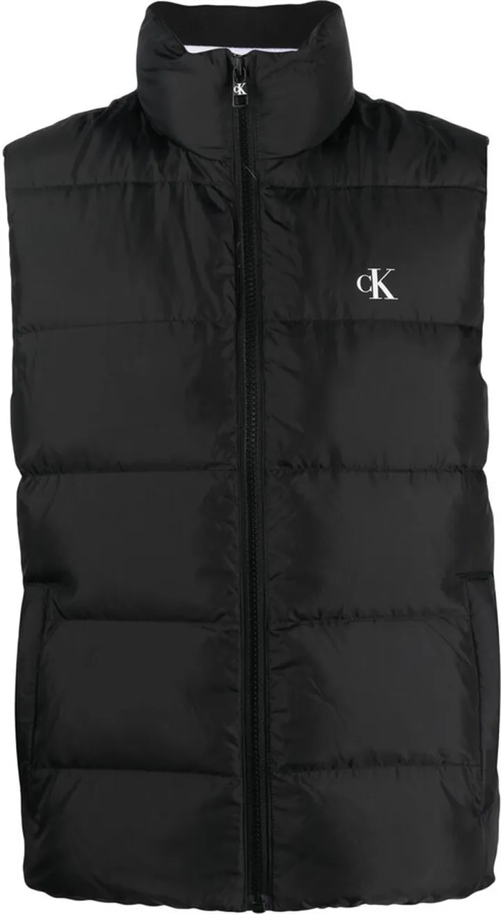 Logo-Print Padded Gilet