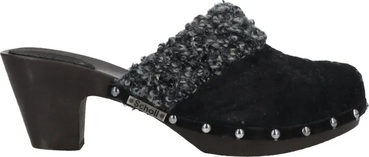 Mules & Clogs Black