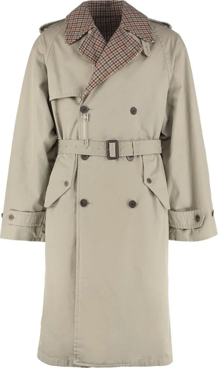 Balenciaga Reversible Double-Breasted Trench Coat