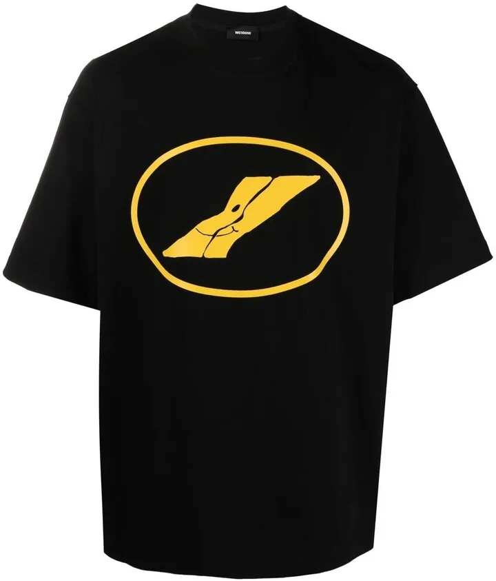logo print T-shirt