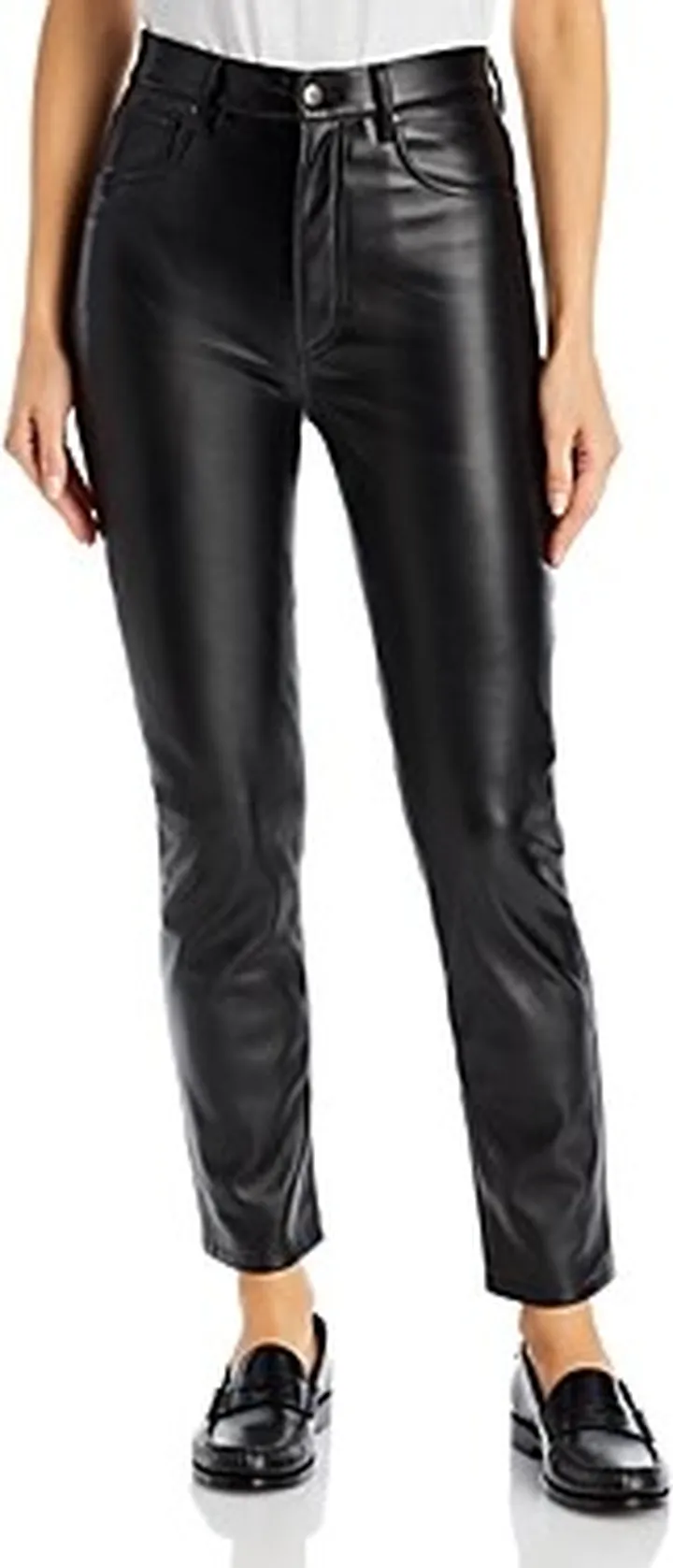 Anine Bing Sonya Faux Leather Pants