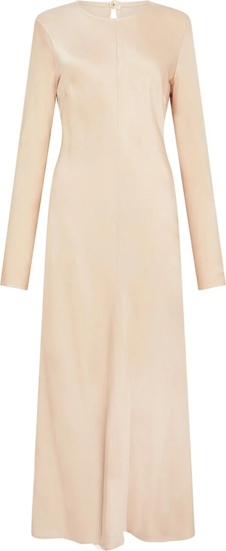 GHOST - Mari Stone Satin Dress