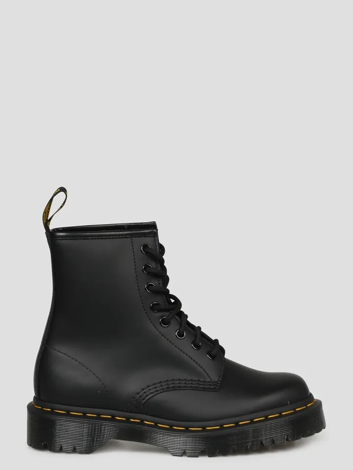 Dr. Martens 1460 Bex smooth leather combat boots.
