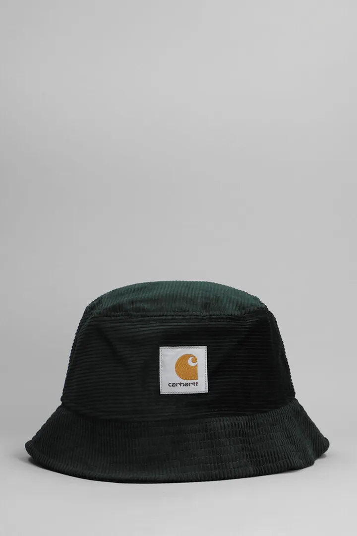 Hats In Green Cotton