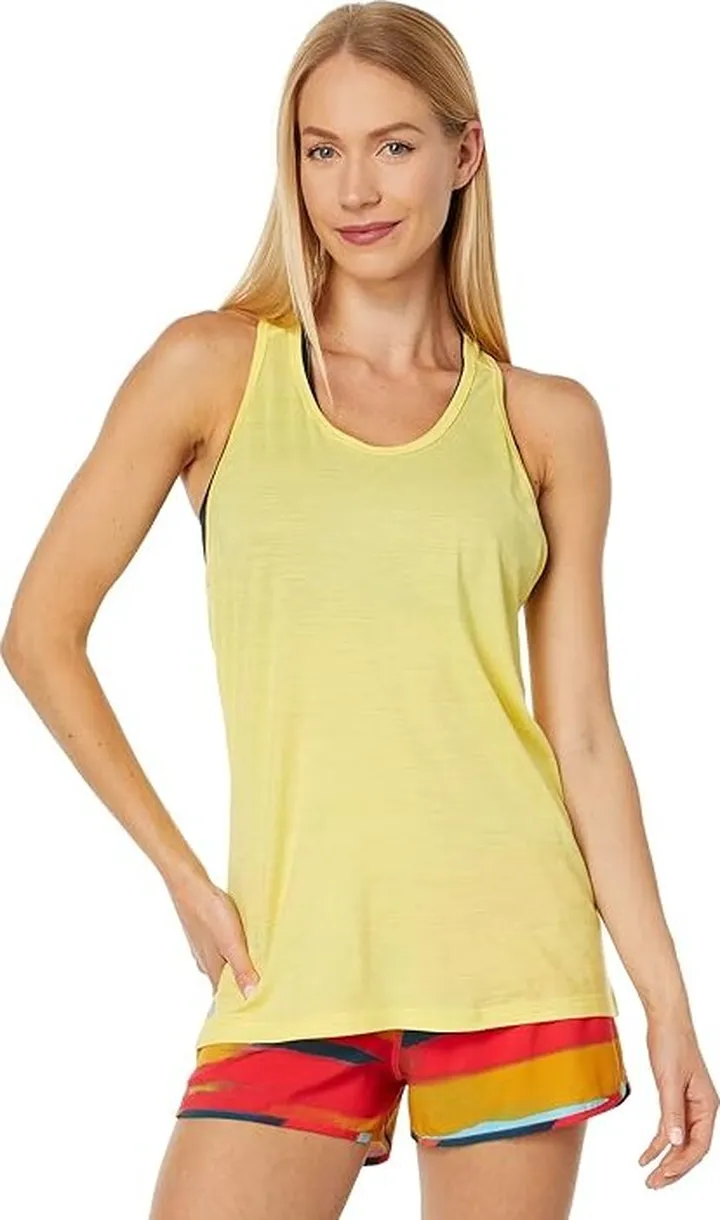 Smartwool Merino Sport 150 Tank (Canary Heather) Women's Clothing