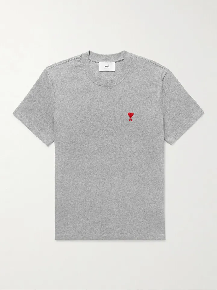 Logo-Embroidered Cotton-Jersey T-Shirt