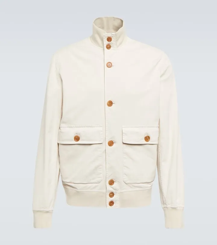 Cotton-blend jacket