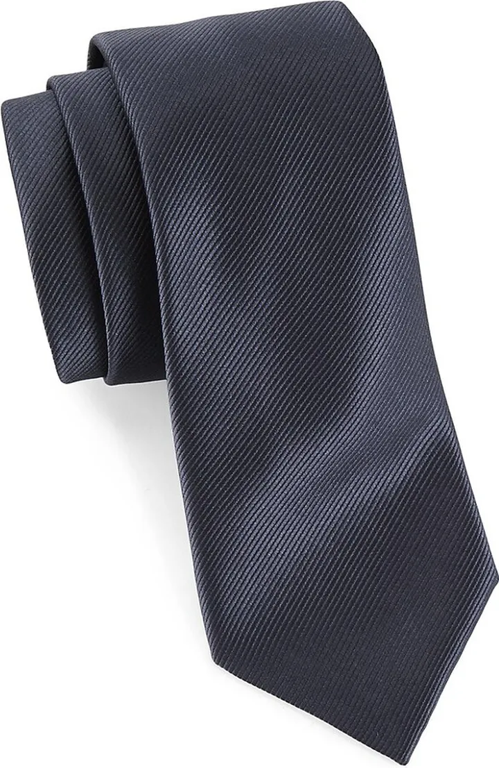 Textured Jacquard Silk Tie