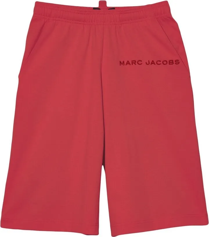 Knee-Length Track Shorts