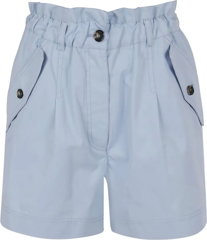Kenzo High-Waist Elastic Waist Shorts