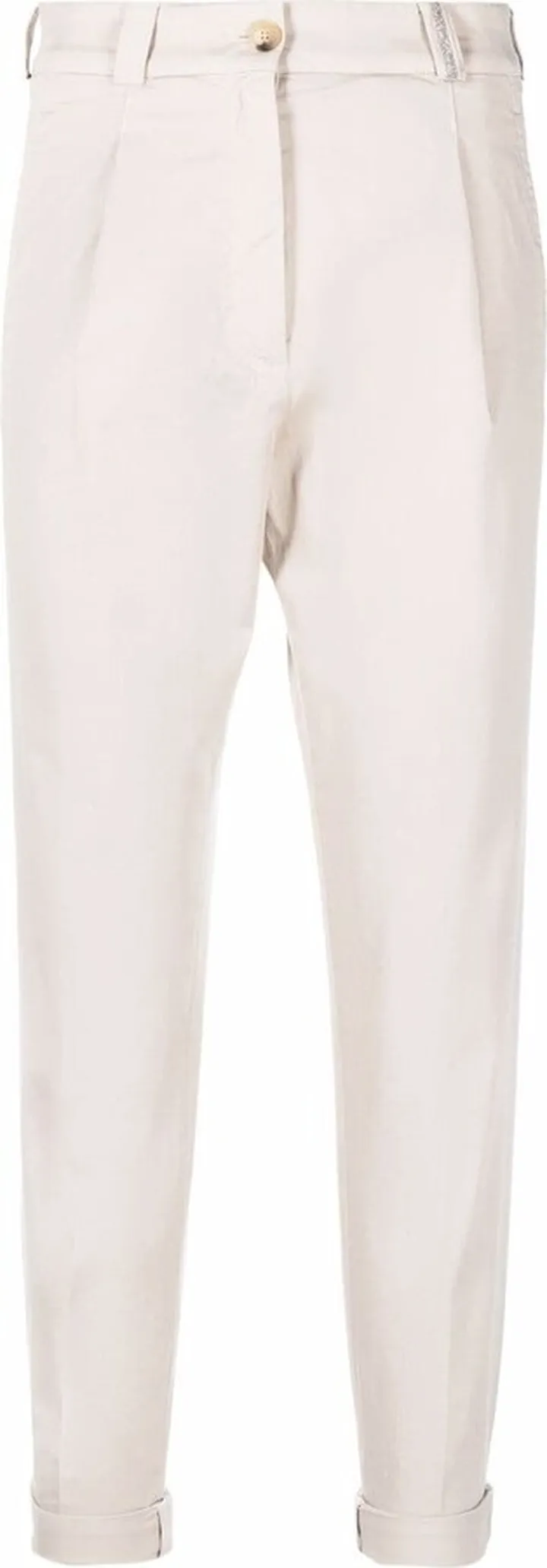 Skinny-Cut Cropped Trousers