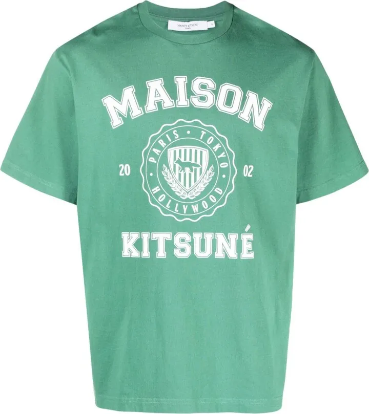 logo-print crew-neck T-shirt
