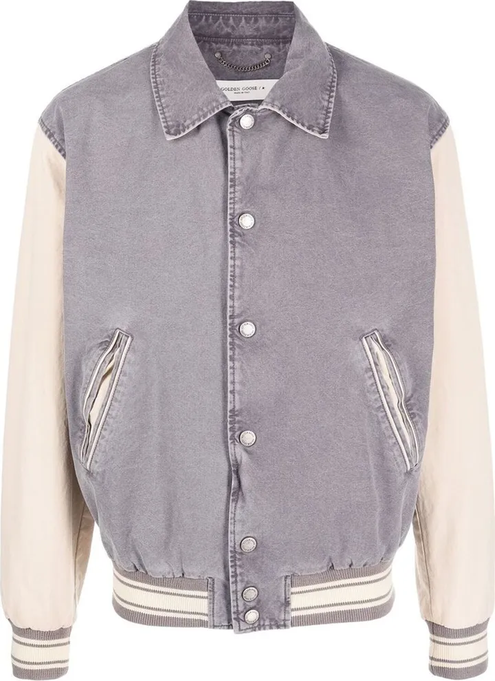 GOLDEN GOOSE- Cotton Bomber Jacket