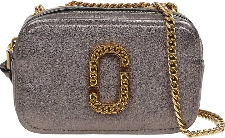 Marc Jacobs Logo Plaque Chained Crossbody Bag