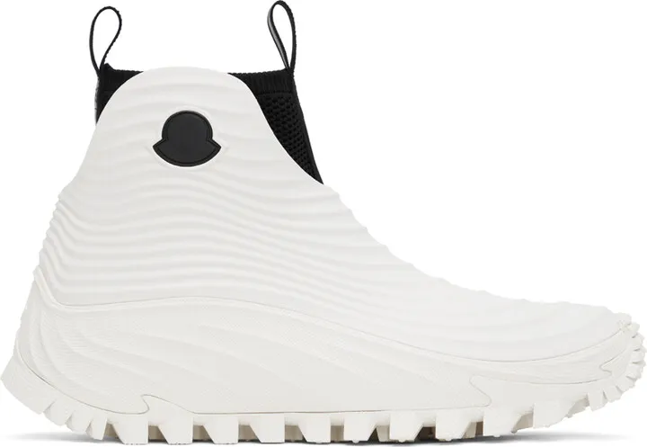 Moncler Genius Moncler Alicia Keys White Acqua High Rain Boots