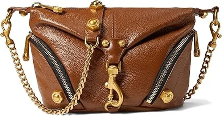 Rebecca Minkoff Julian Max Crossbody (Tobacco) Handbags