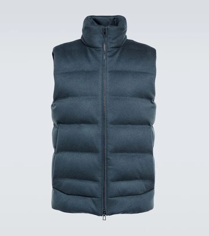 Fillmore cashmere down vest