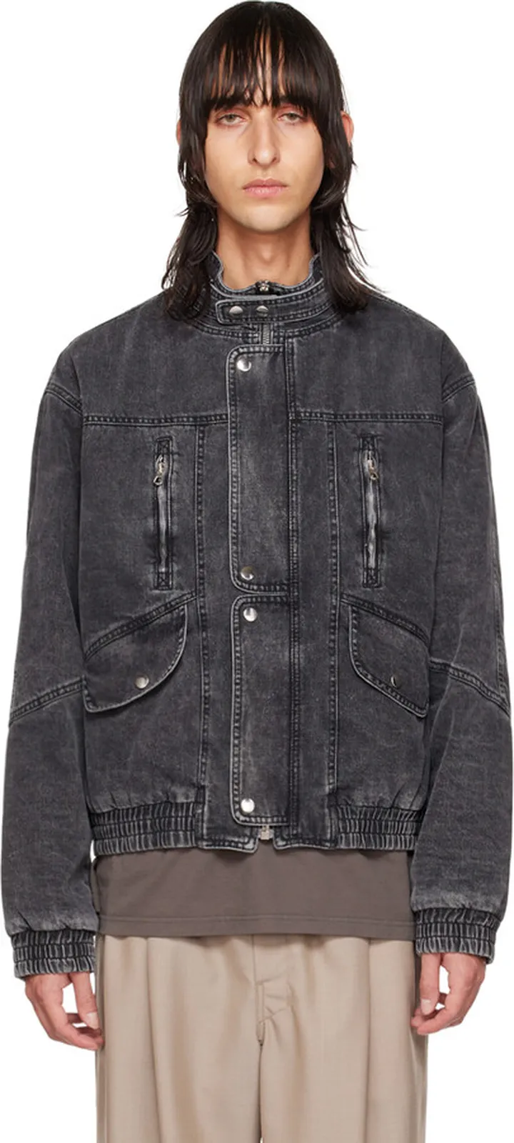 Isabel Marant Black Jonas Denim Jacket