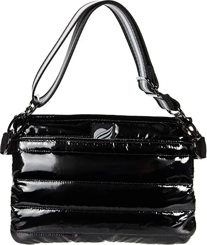THINK ROYLN Bum Bag Crossbody (Black Patent 2) Cross Body Handbags