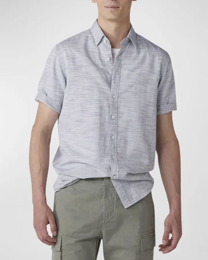 Men's Parklane Cotton-Linen Sport Shirt