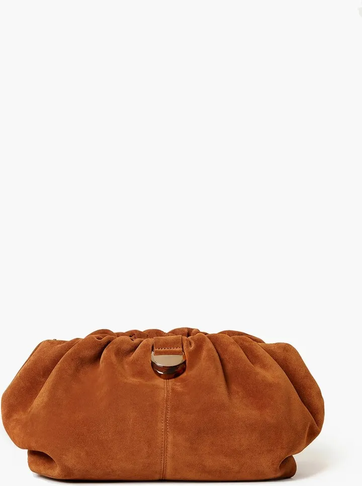 Cacao Suede Analeigh Bag