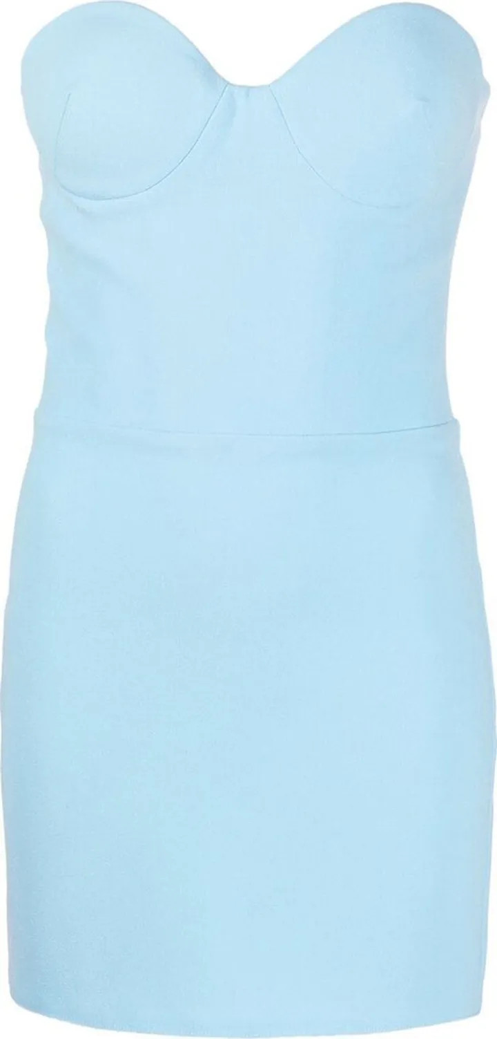 Clay strapless minidress