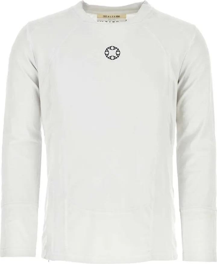 1017 ALYX 9SM Logo Embroidered Crewneck T-Shirt