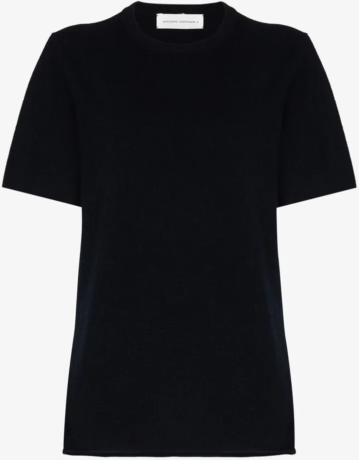 Blue N°64 Tshirt Cashmere Top