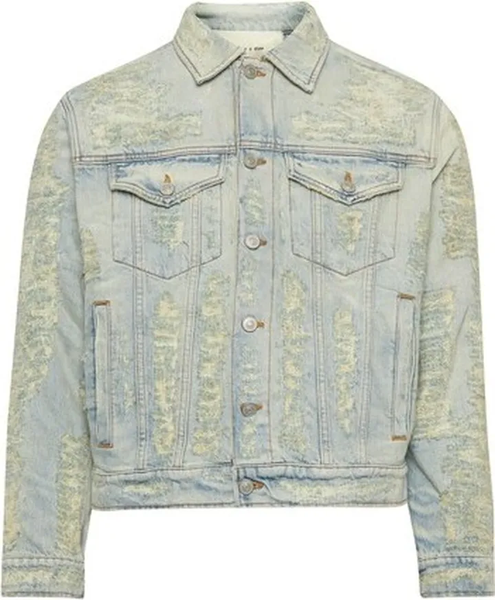Destroyed Denim Jacket