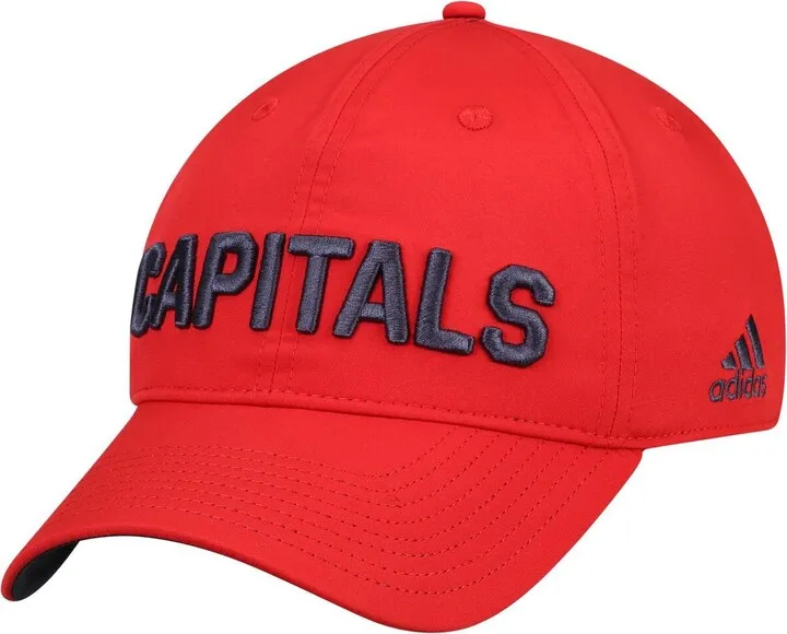 Men's Red Washington Capitals Sport City First Adjustable Hat