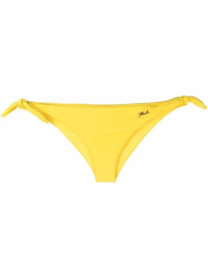Logo-Letttering Bikini Bottoms