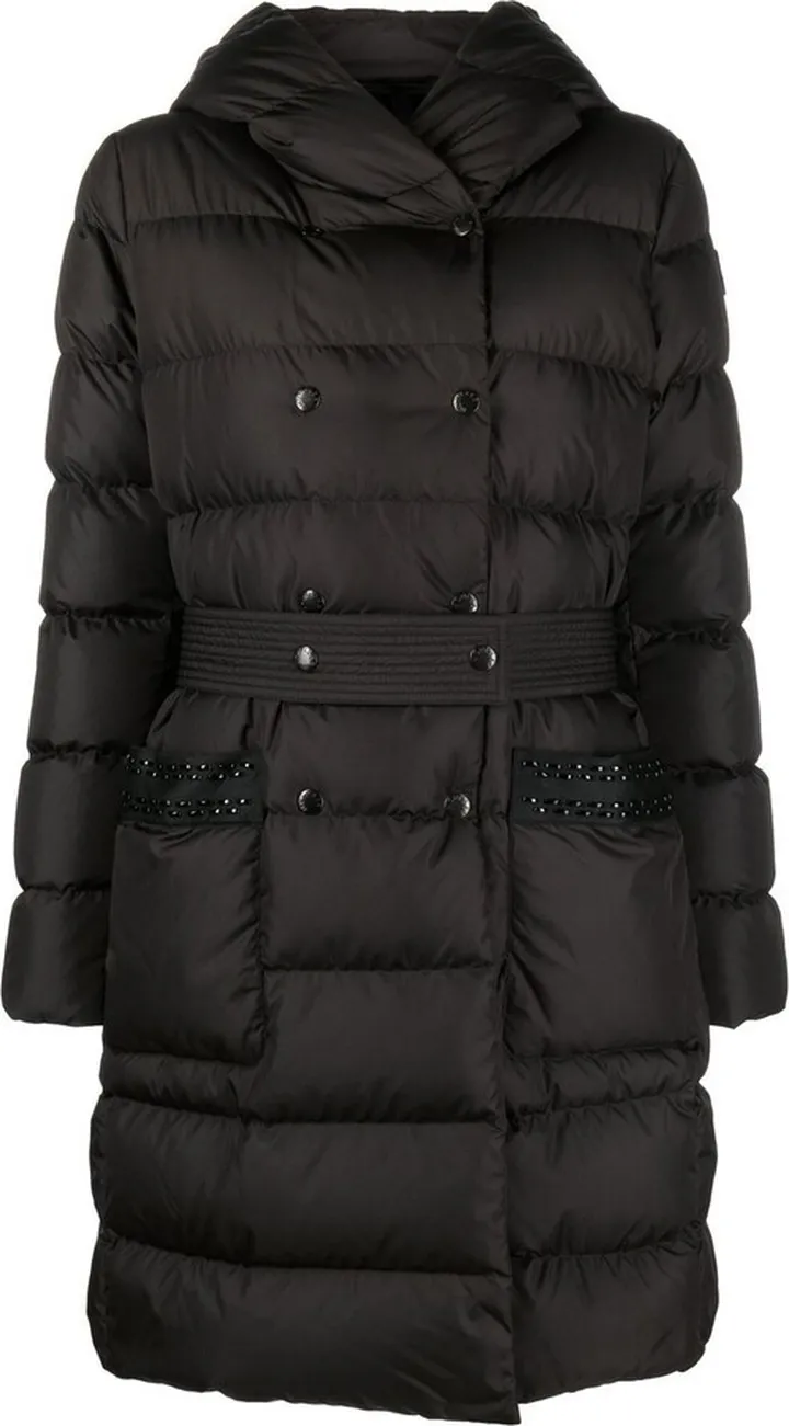 Double-Breasted Padded Coat