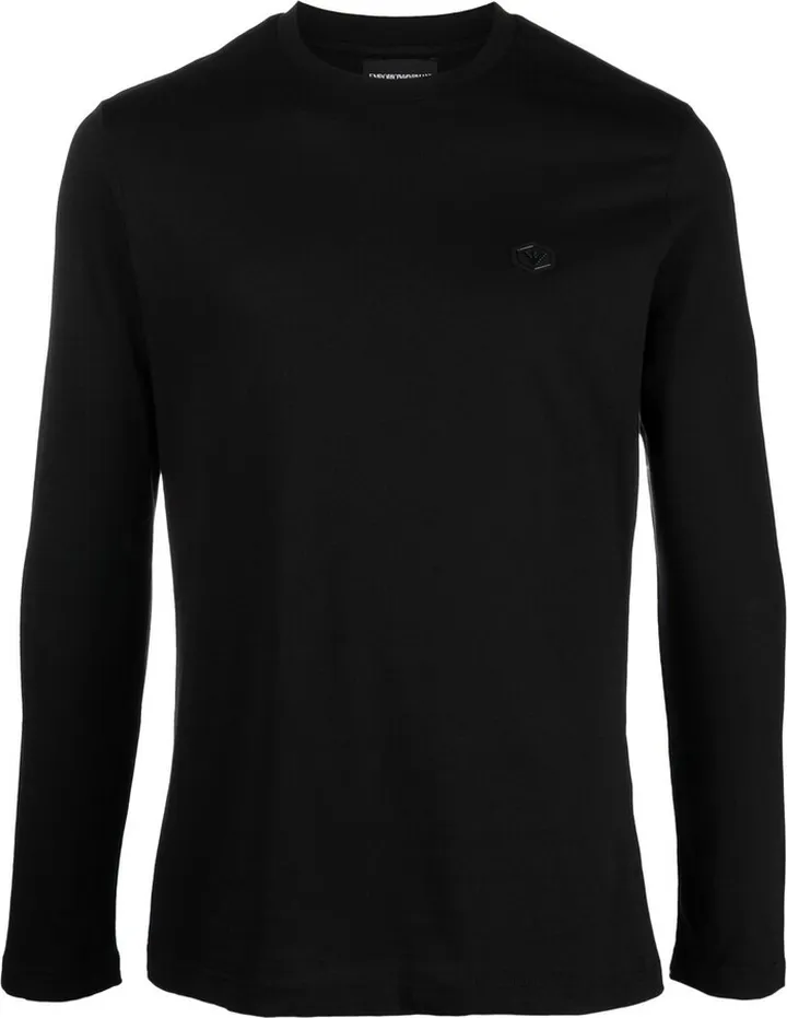 logo-patch long-sleeve T-shirt