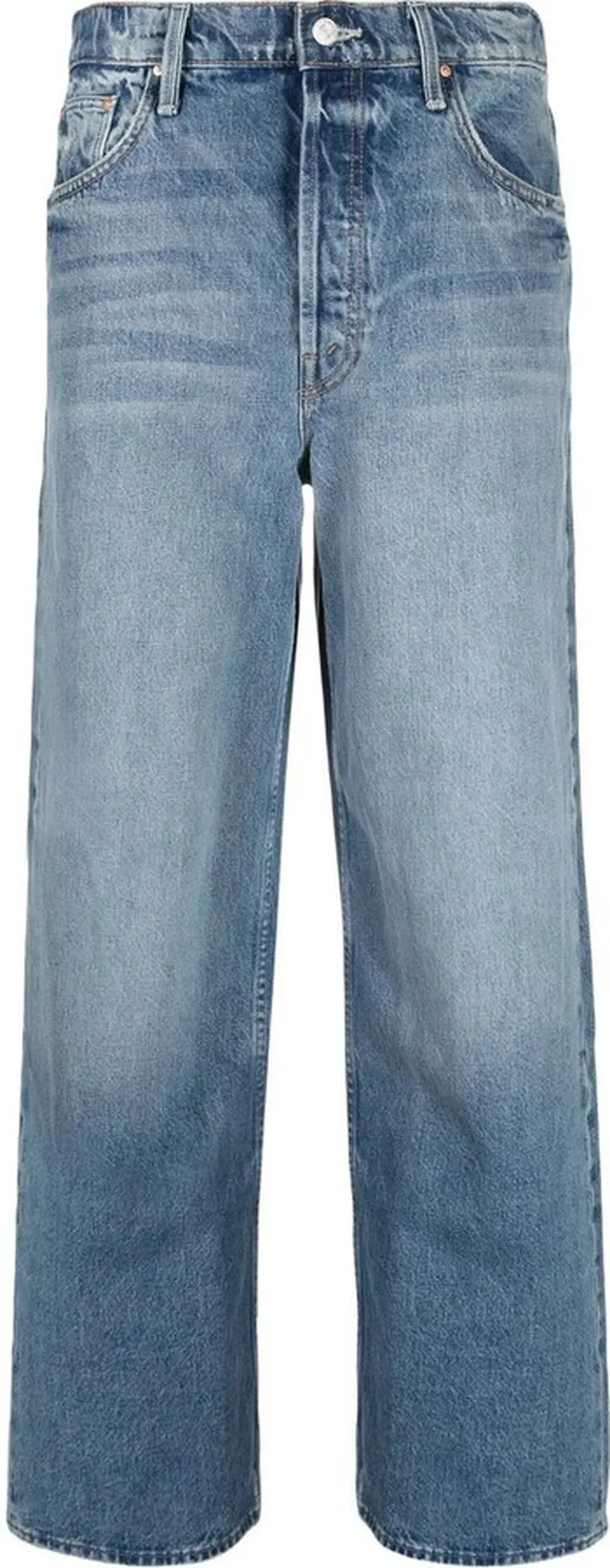 Spinner high-rise wide-leg jeans