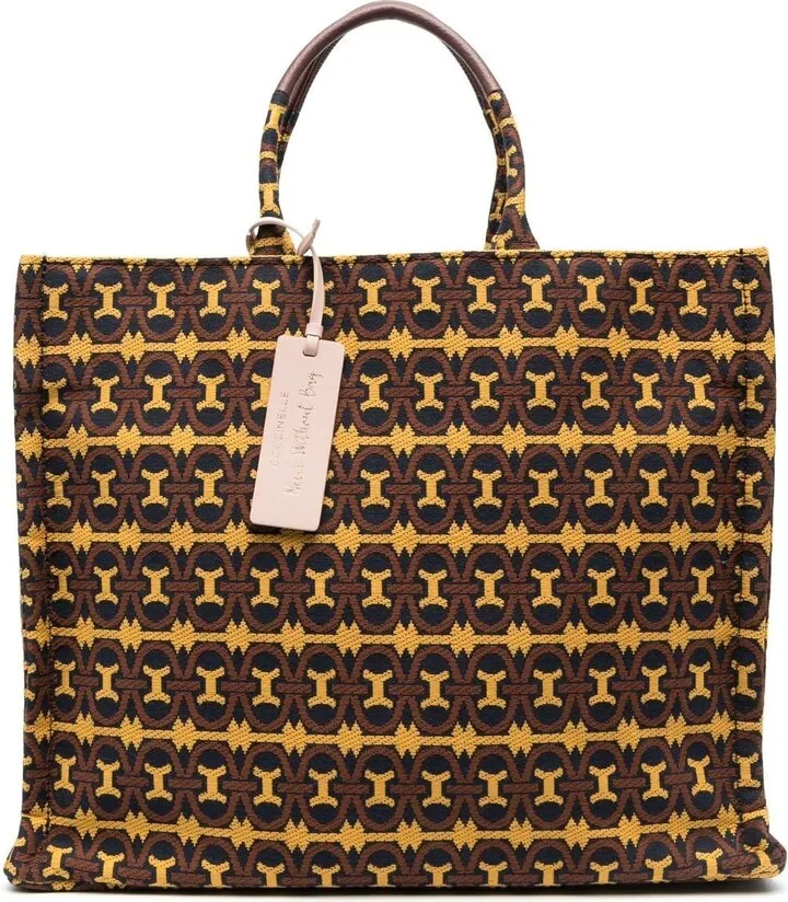 Monogram-Jacquard Tote Bag