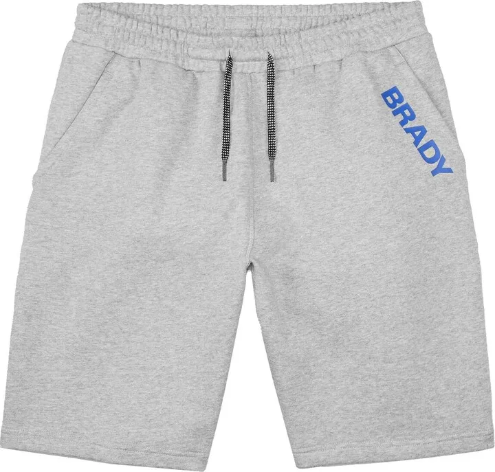 Men's Brady Gray Wordmark Fleece Shorts