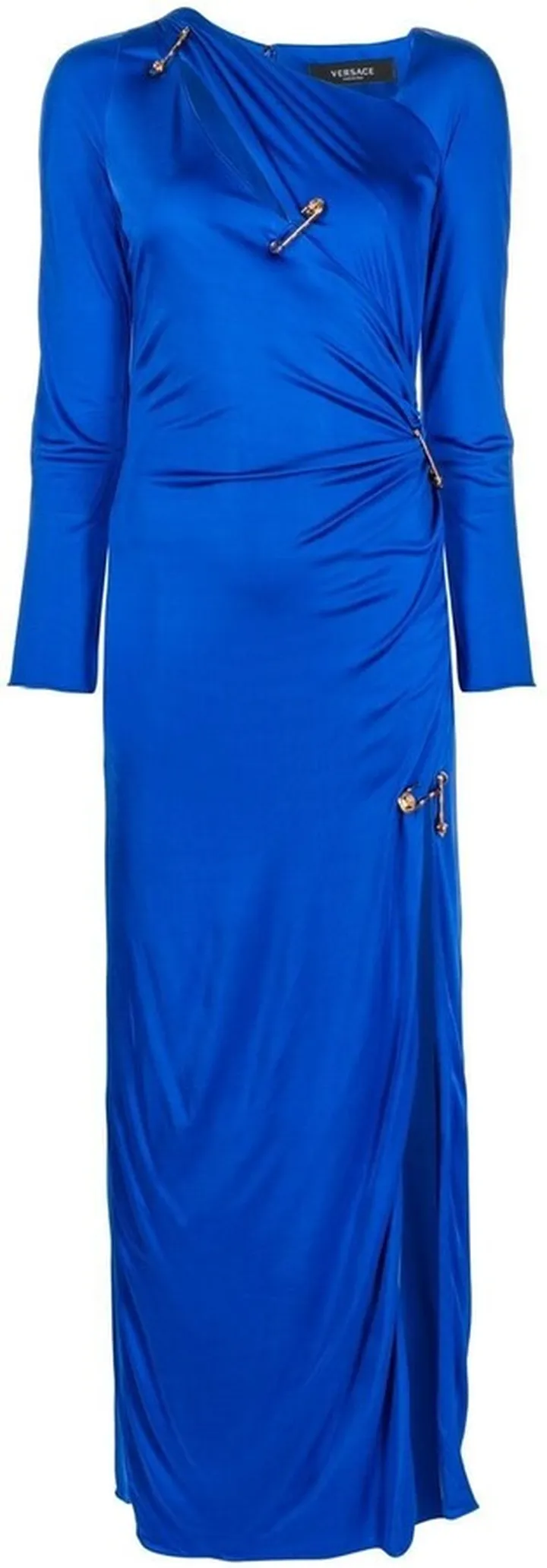 Side Slit Safety-Pin Dress