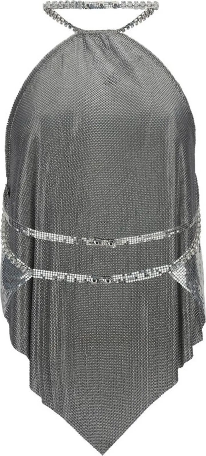 Paco Rabanne Embellished Halterneck Top