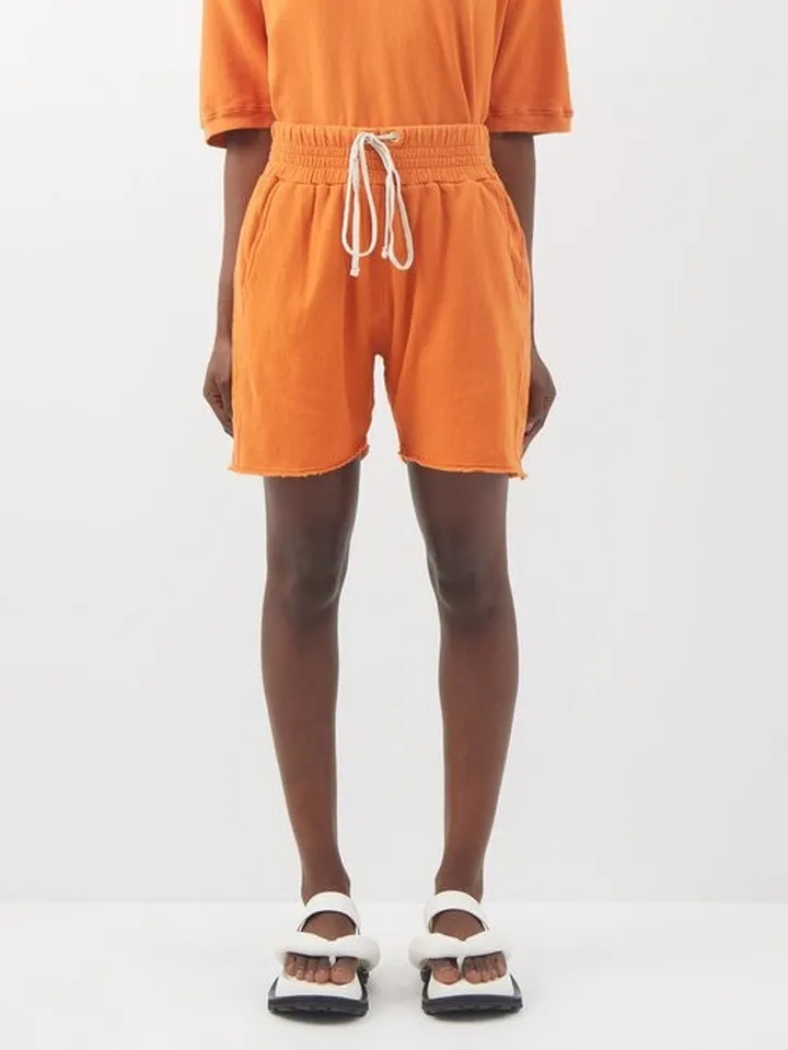 Yacht Brushed-back Cotton Shorts