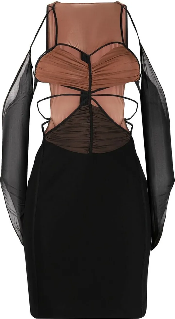 Cut-Out Mini Dress
